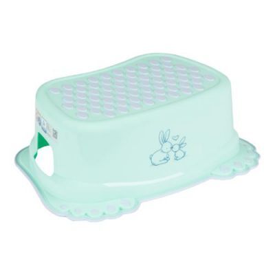 TEGA BABY Podnóżek antypoślizgowy KRÓLICZKI jasnozielony, 1 szt.