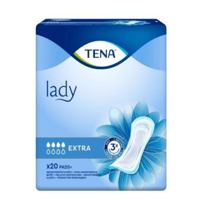 TENA LADY EXTRA wkłady specjalistyczne o anatomicznym kształcie 20 sztuk