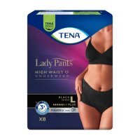 Tena Lady Pants Plus Black Bielizna chłonna dla kobiet L, 8 szt.