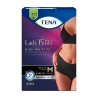 Tena Lady Pants Plus Black Bielizna chłonna dla kobiet M, 30 szt.