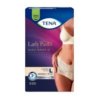 Tena Lady Pants Plus Creme Bielizna chłonna dla kobiet L, 30 szt.