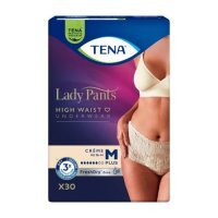 Tena Lady Pants Plus Creme Bielizna chłonna dla kobiet M, 30 szt.