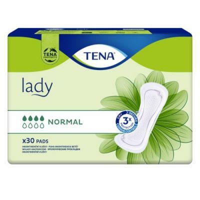 TENA Lady Wkładki anatomiczne Normal, 30szt.