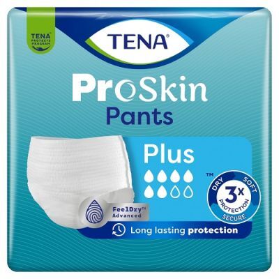 TENA PANTS PROSKIN PLUS Majtki chłonne rozmiar L 30 sztuk NEW