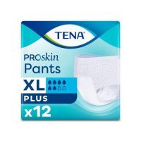 TENA Pants ProSkin Plus XL, 12 szt - majtki chłonne