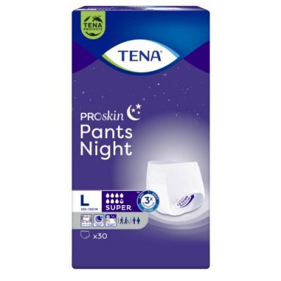 TENA Pants ProSkin Super Night L 30 szt - majtki chłonne