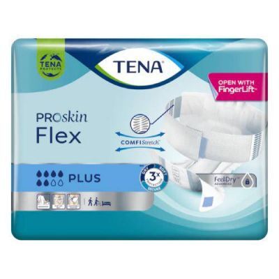 TENA Pieluchomajtki ProSkin Flex Plus L, 30szt.