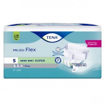 TENA Pieluchomajtki ProSkin Flex Super S, 30 szt.