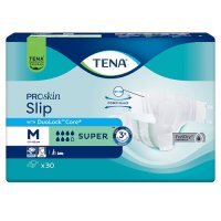 Tena ProSkin Slip Pieluchomajtki z rzepami Super M, 30 szt.