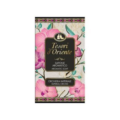 Tesori d'Oriente Mydło w kostce Imperial Orchidea, 125 g