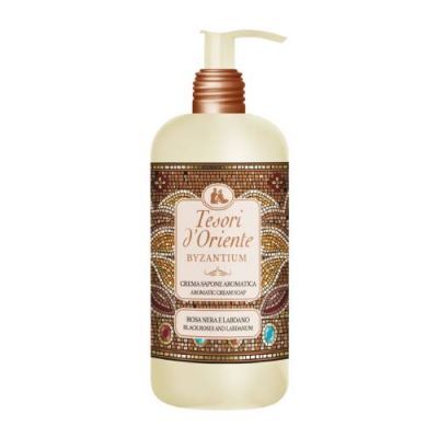 Tesori d'Oriente Mydło w płynie Byzantium czarna róża i labdanum, 300 ml
