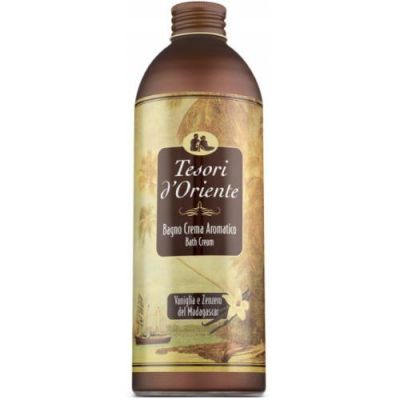 Tesori d'Oriente Wanilia i Imbir Płyn do kąpieli, 500ml
