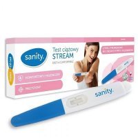 Test ciążowy STREAM strumieniowy 1 sztuka SANITY