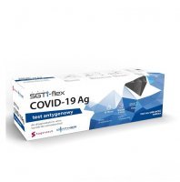 TEST COVID-19 domowy kasetkowy Ag SGTi-Flex 1 sztuka DIATHER DATA WAŻNOŚCI 27.12.2023