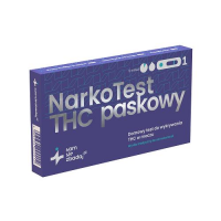 TEST NARKO THC Test narkotykowy marihuana z moczu paskowy 1 sztuka SamSięZbadaj.pl