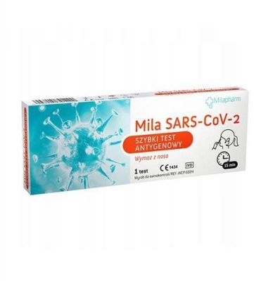 TEST SARS-CoV-2 Szybki Antygenowy (wymaz z nosa) 1 szt. MILPHARM