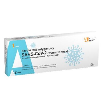 TEST SARS-CoV-2 Szybki Antygenowy (wymaz z nosa) 1 szt. MILPHARM