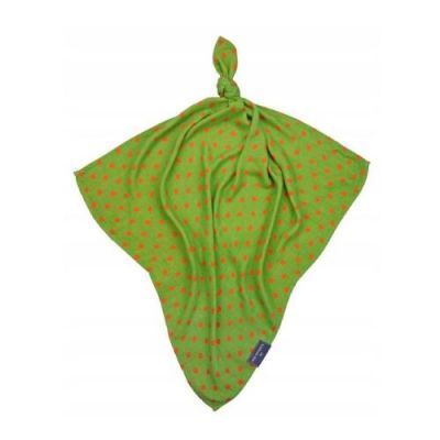 TEXPOL Pieluszka bambusowa Kropki zielone 120x120cm, 170g