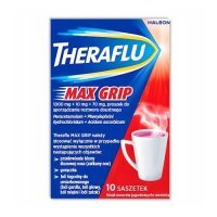 THERAFLU MAX GRIP, 10 saszetek