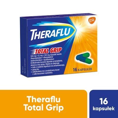 THERAFLU TOTAL GRIP 16 kapsułek