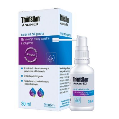 Thonsilan Angin-EX Spray na ból gardła, 30 ml