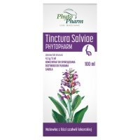 TINCTURA SALVIAE nalewka z liści szałwii lekarskiej 100 ml  PHYTOPHARM