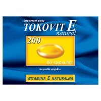 TOKOVIT E NATURAL 200 j.m. 60 kapsułek
