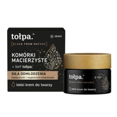 TOŁPA Black From Nature Lekki krem do twarzy na dzień, 50ml
