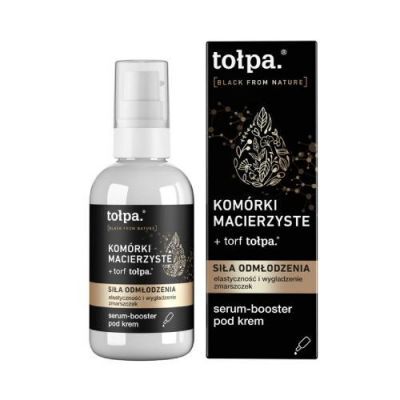 TOŁPA Black From Nature Serum-booster pod krem, 75ml