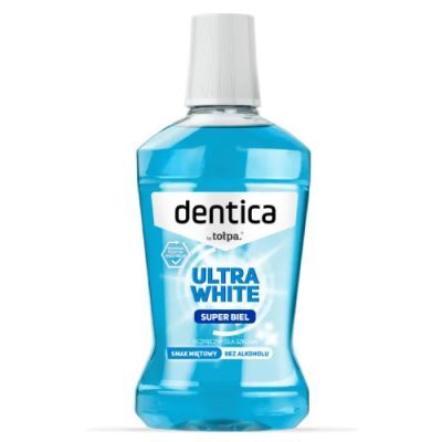 TOŁPA DENTICA Płyn do płukania jamy ustnej Ultra White 500 ml