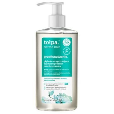 TOŁPA DERMO HAIR PRZETŁUSZCZANIE głęboko oczyszczający szampon przeciw przetłuszczaniu 250 ml