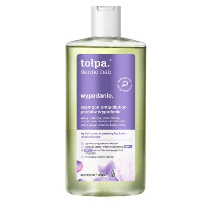 TOŁPA DERMO HAIR WYPADANIE szampon antipollution przeciw wypadaniu 250 ml