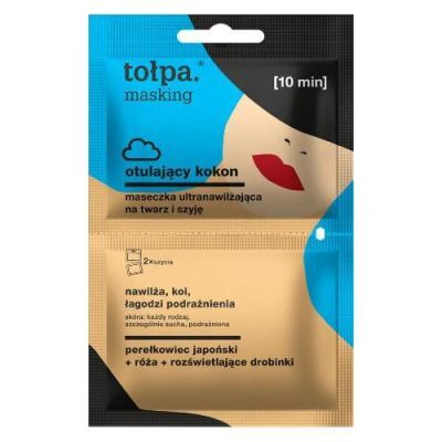 TOŁPA MASKING otulający kokon maseczka ultranawilżająca saszetka 2 x 5 ml