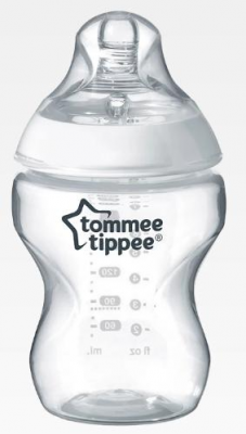 TOMMEE TIPPEE CTN butelka do karmienia ze smoczkiem o wolnym przepływie 260ml (5009)