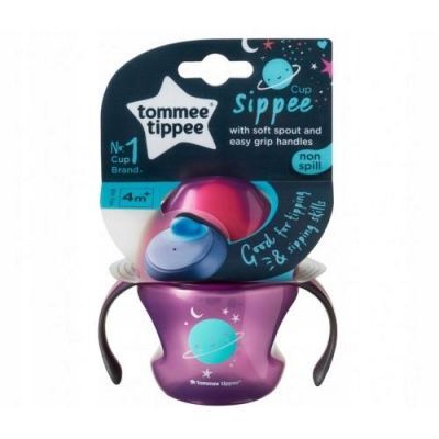 Tommee Tippee Kubek niekapek z uchwytami, 150ml 4m+ GIRL