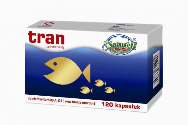 TRAN 120 kapsułek NATURELL cena i opinie Apteka