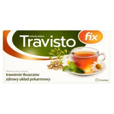 TRAVISTO FIX herbatka ziołowa 20 torebek