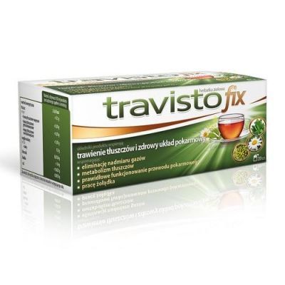 TRAVISTO FIX herbatka ziołowa 20 torebek