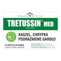 DOMOWA APTECZKA Tretussin Med, 24 pastylki