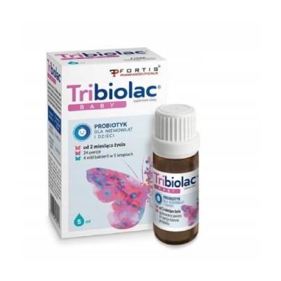 TRIBIOLAC BABY krople 5 ml