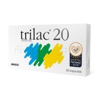 TRILAC 20, 20 kapsułek KRÓTKA DATA 30.09.2026