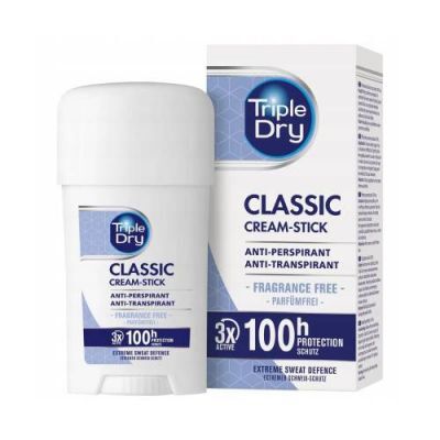 Triple Dry Classic Antyperspirant w sztyfcie, 45 ml