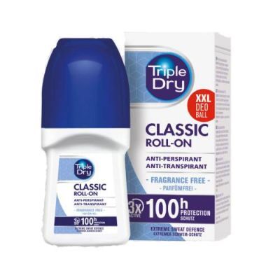 Triple Dry Roll-On Classic Antyperspirant w kulce, 50 ml