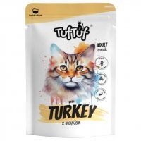 TufTuf Mokra karma dla kota Mielonka z indykiem (dorosły), 300 g