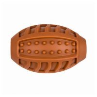 Tullo Nefi Piłka dla psa rugby z kolcami piszcząca 10 cm