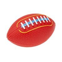 Tullo Nefi Piłka rugby dla Yorka 7,6 cm czerwona