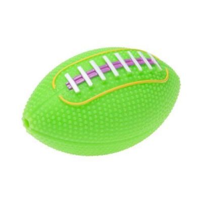 Tullo Nefi Piłka rugby dla Yorka 7,6 cm zielona