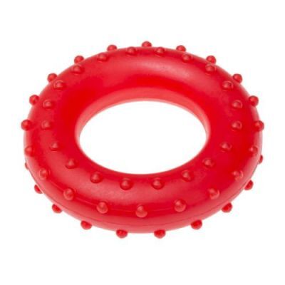 Tullo Nefi Ringo gumowe małe, zabawka dla psa 10,5 cm czerwona