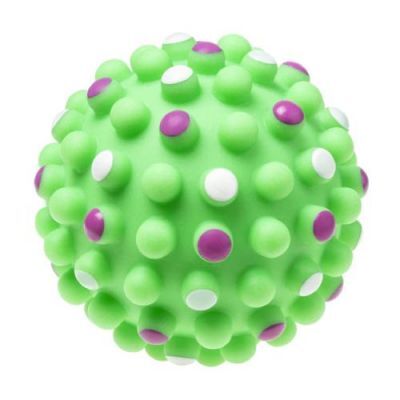TULLO Piłka wzmocniona piszcząca 11,2cm Zielona (214)