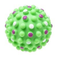 TULLO Piłka wzmocniona piszcząca 11,2cm Zielona (214)